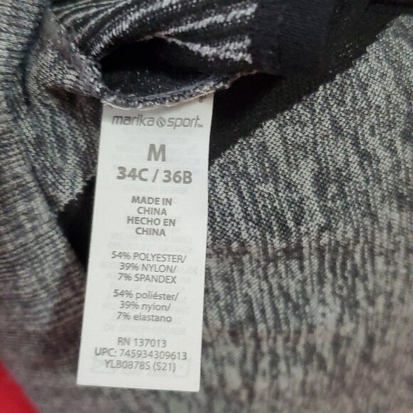 Lot Of 2  MARIKA Sport Bra And Crop Top - Picture 4 of 7